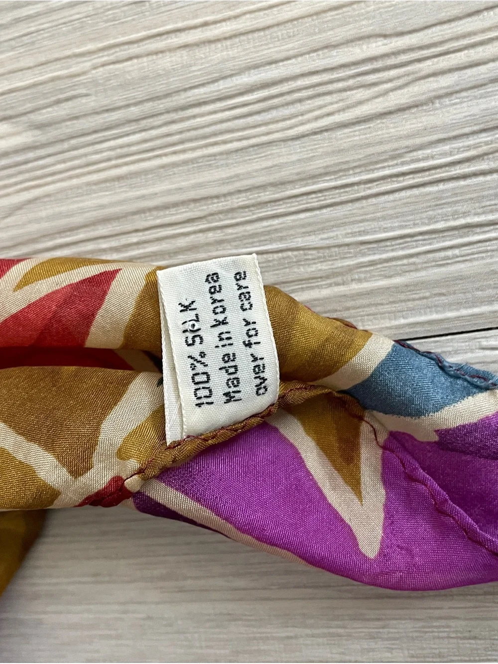 Silk Multicolor Floral Lightweight Scarf - Women Accessories